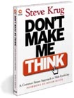 Book cover: Don't Make Me Think!