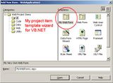 Adding Custom VB.NET Project Item Template Wizards to VS.NET